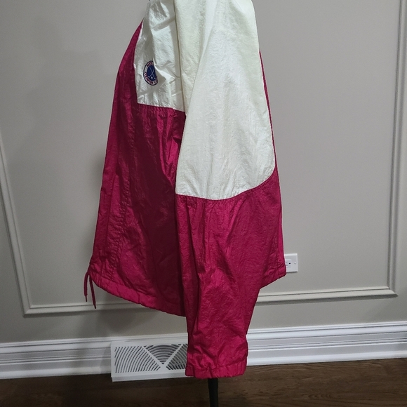 Vintage 90s Duckster golf Windbreaker Jacket Lightweight sz.L women's "Ruth Lake - Picture 3 of 7